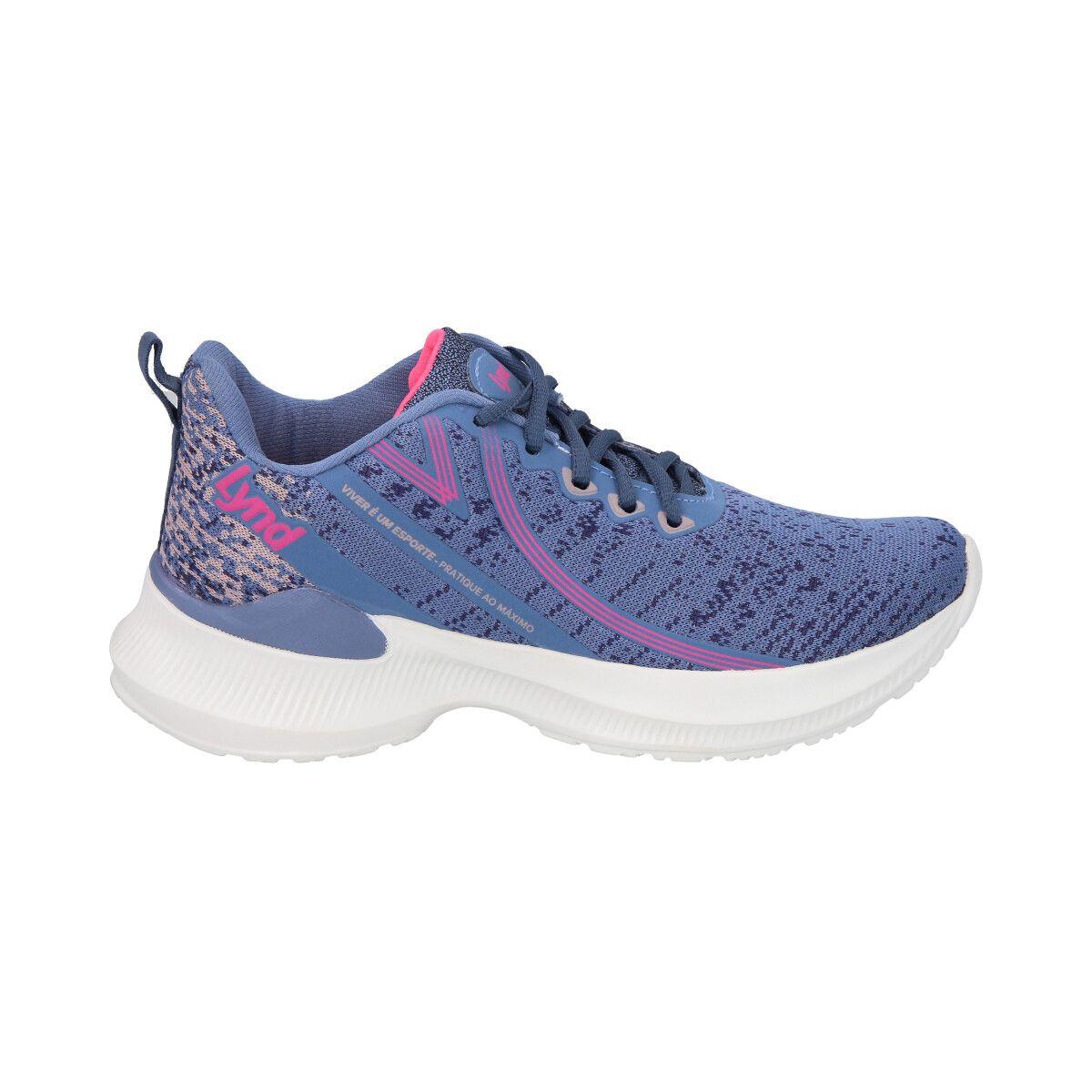 Zapatilla Mujer Sprint Azul Lynd-3