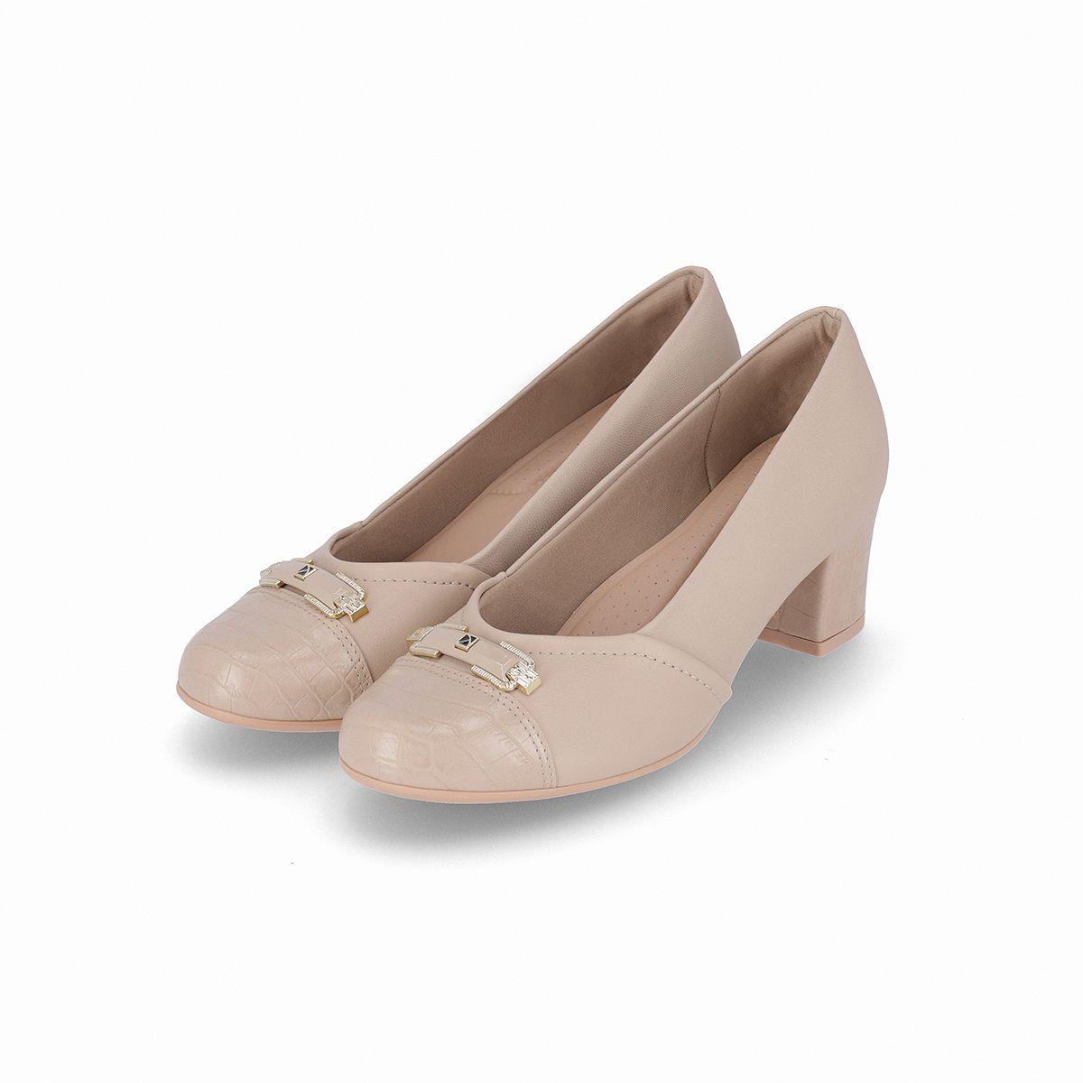 Zapato Laura Crocco/Marfil Piccadilly-0