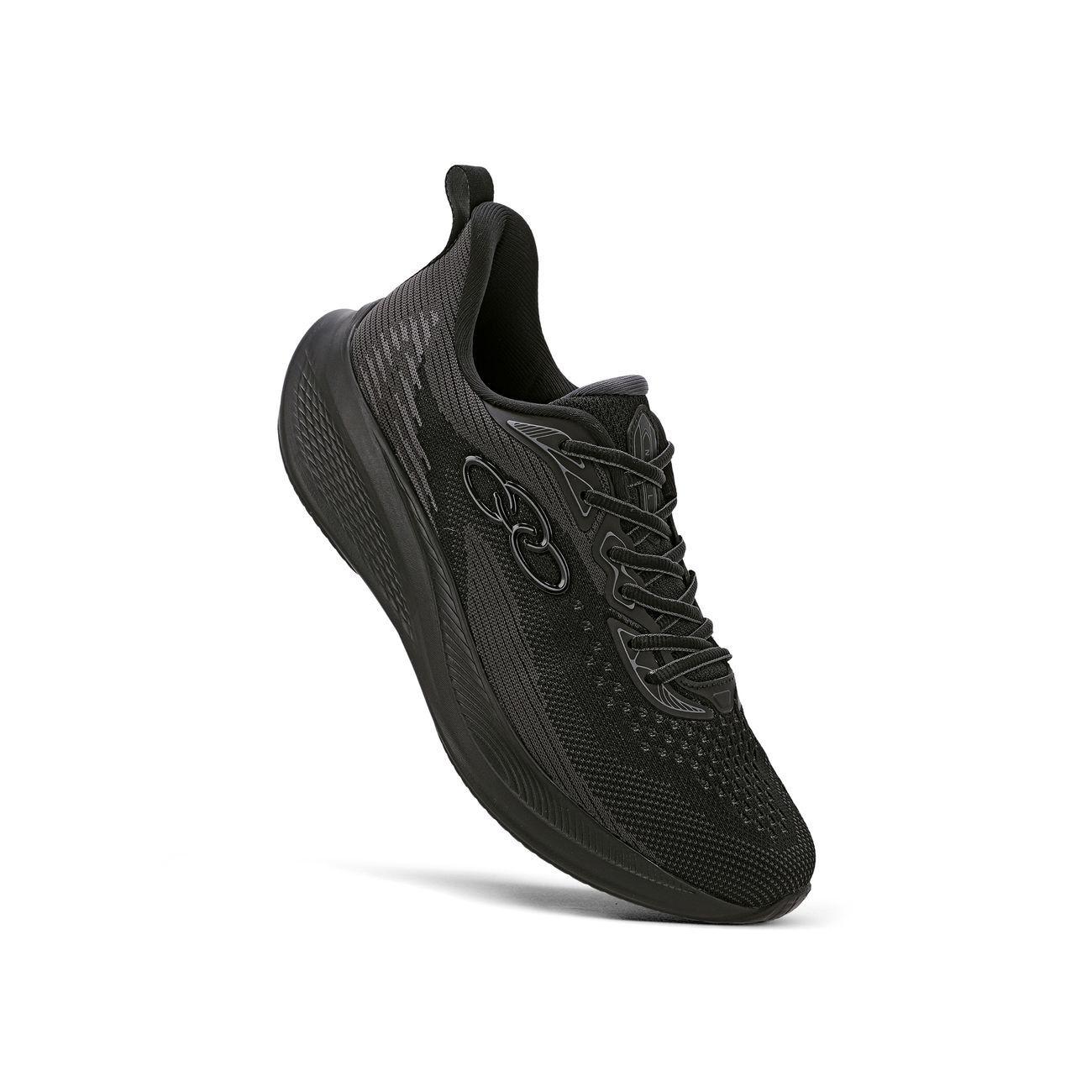 Zapatilla Mujer Nivel Negra-1