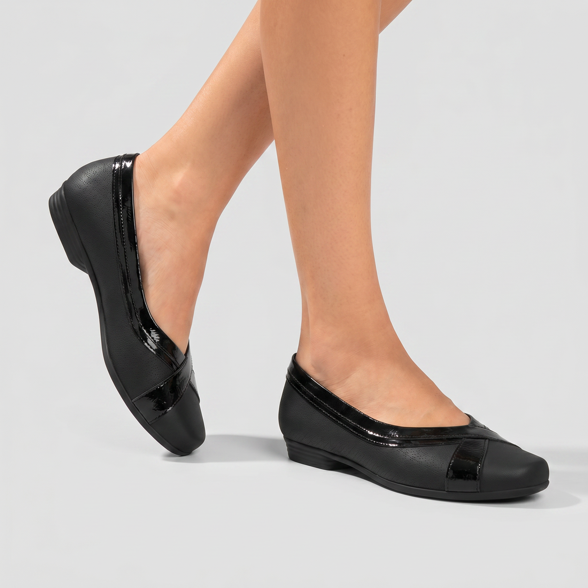 Ballerina Mujer Negro Raquel 66 Piccadilly-3