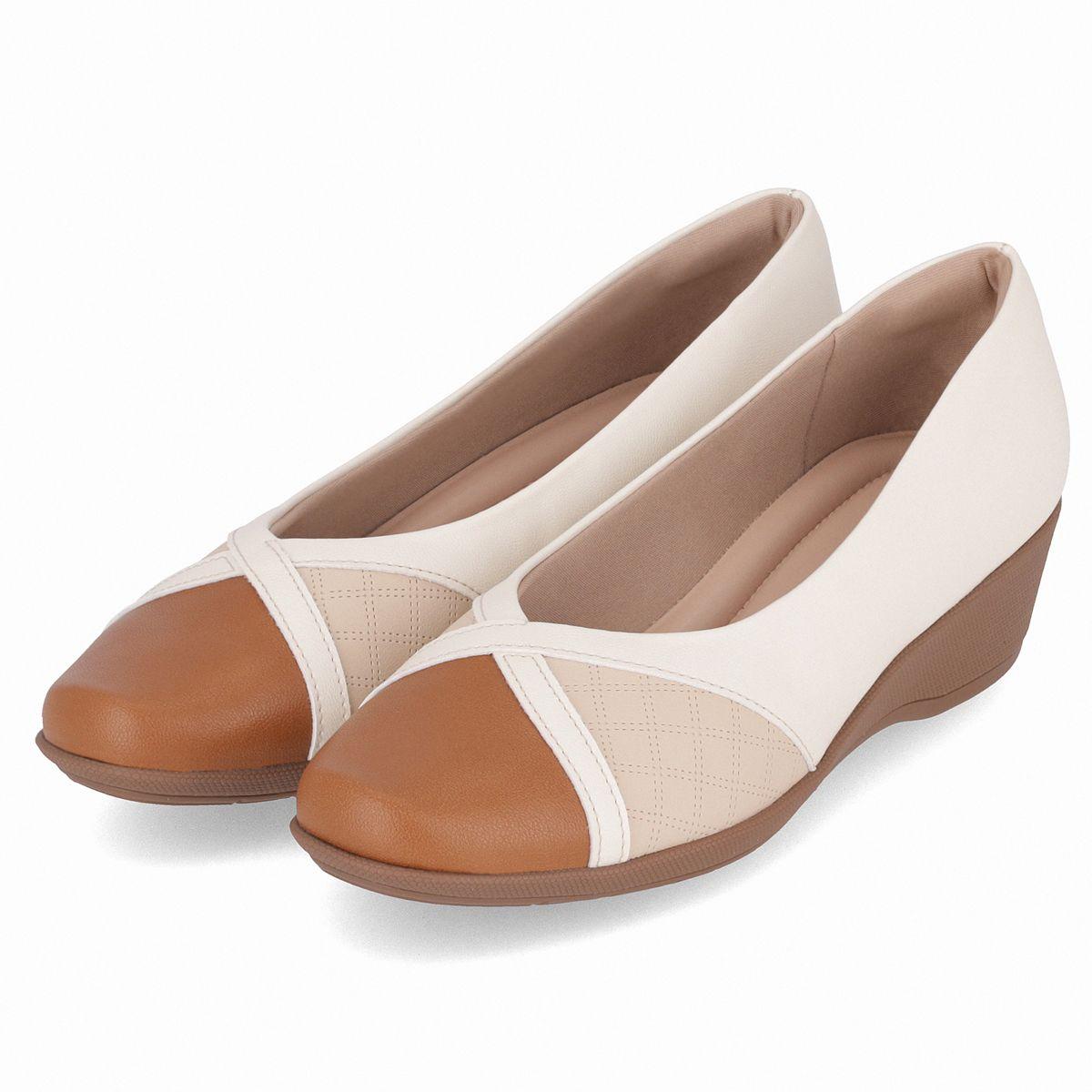 Zapato Mujer Nude/Café Ivone Piccadilly-1