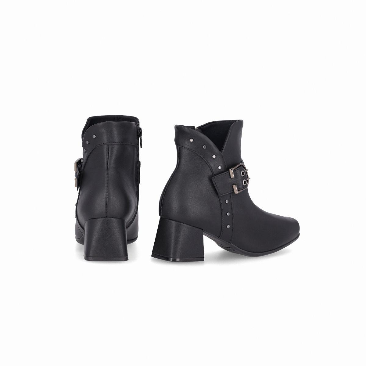 Bota Mujer Negro Estela Piccadilly-1