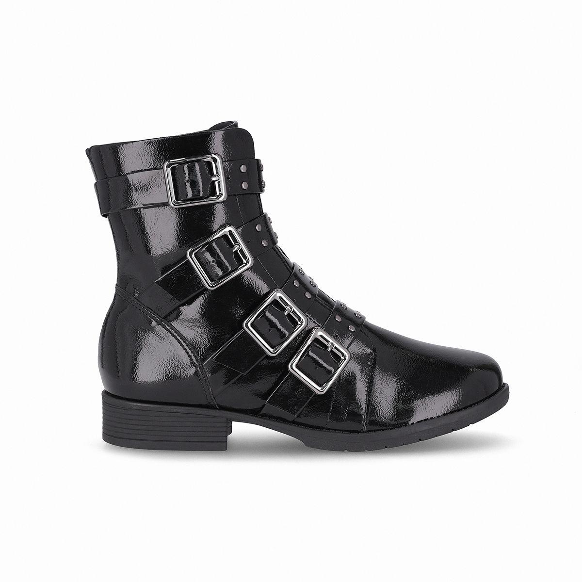 Bota Leci Negro Piccadilly-2