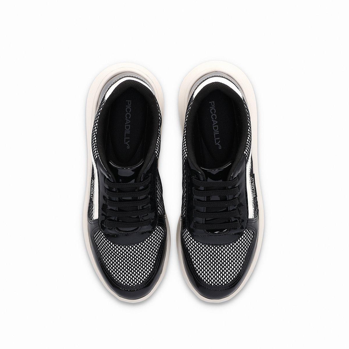 Zapatilla Mujer Negro/Blanco Eliana Piccadilly-1