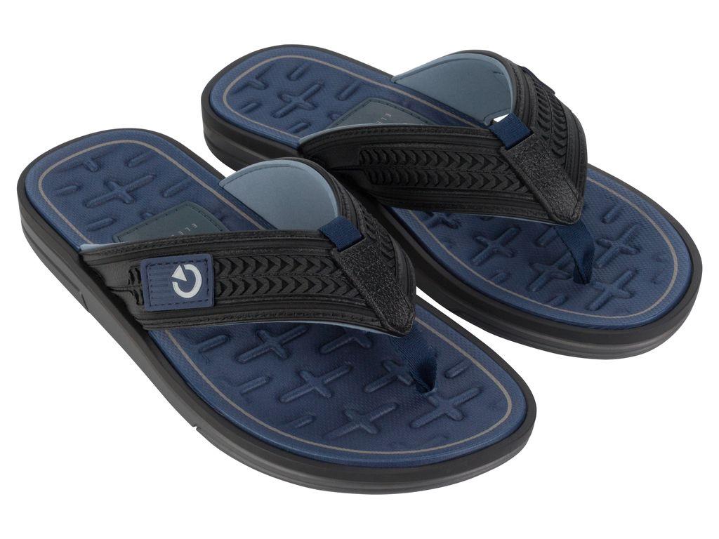 Sandalia Hombre Gris/Negro Lyon Cartago-1