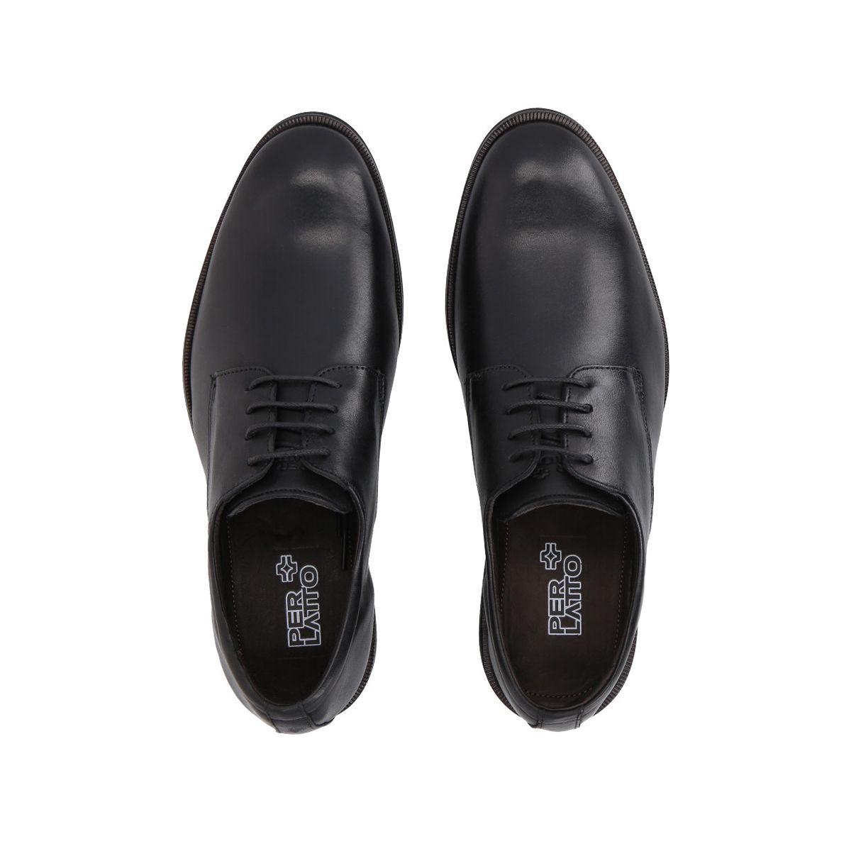 Zapato Formal Hombre Cuero Negro 505 Perlatto-3