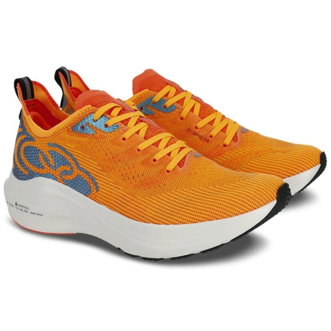 Zapatilla Running Mujer Corre Grafeno 2 Naranja-2