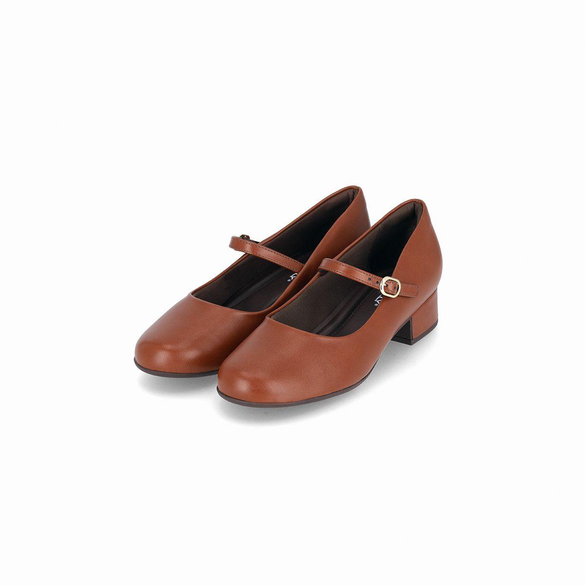 Zapato Mary Jane Mujer Chocolate 145 Piccadilly-1