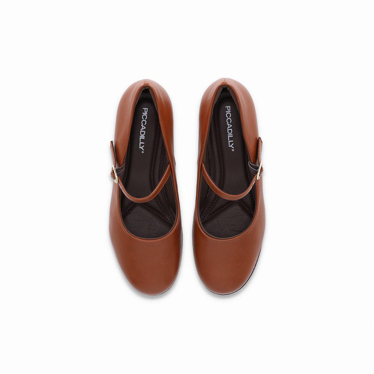 Zapato Mary Jane Mujer Chocolate 145 Piccadilly-2