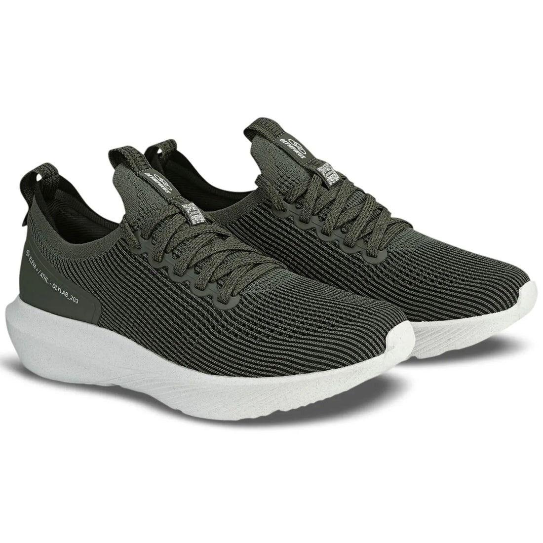 Zapatilla Hombre Asfalto Verde Militar-1
