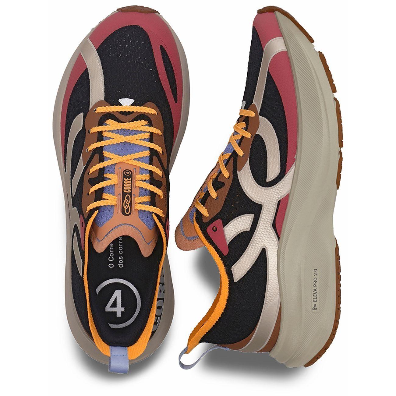 Zapatilla Running Mujer Corre 4 Negro-2