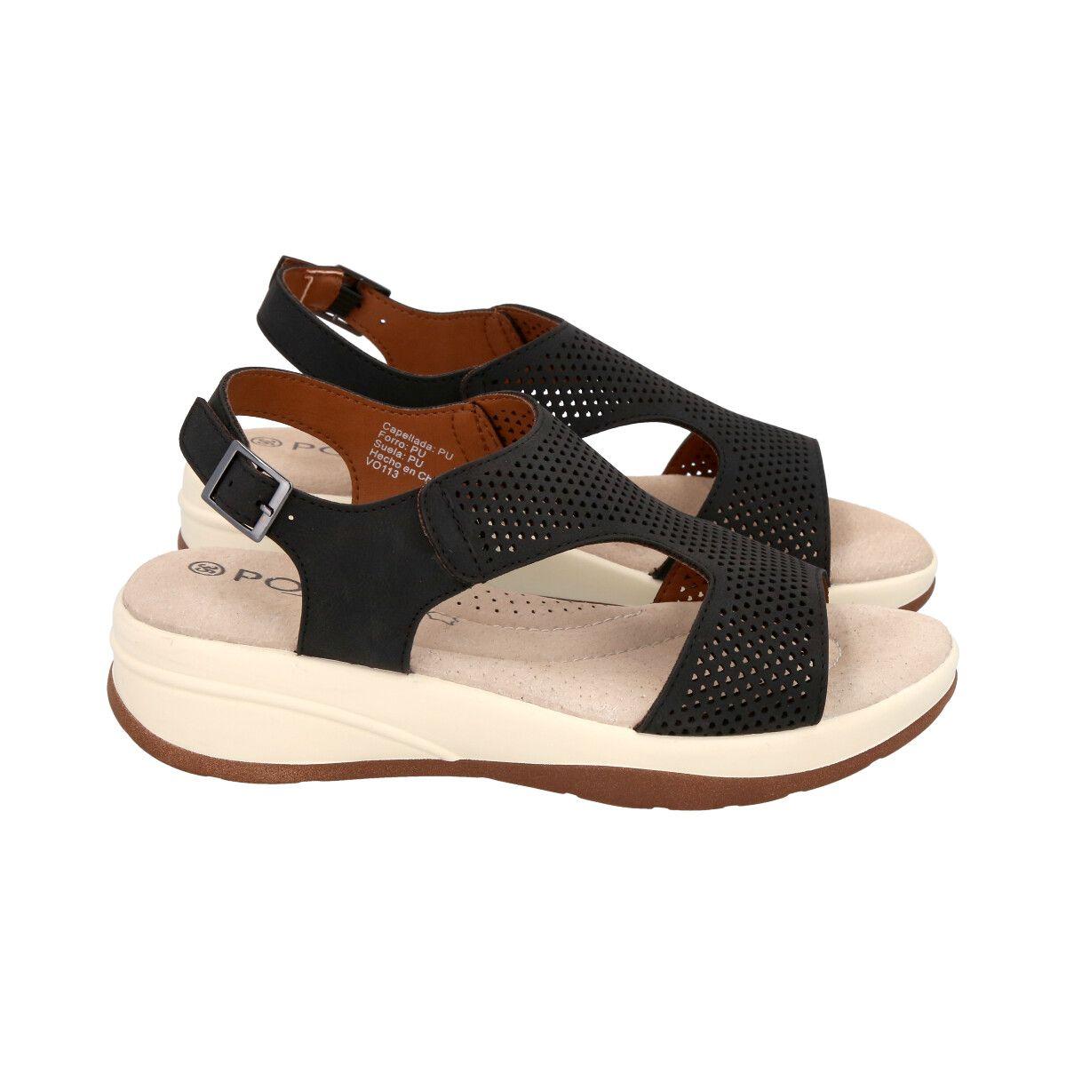 Sandalia Danna Negro Police-0