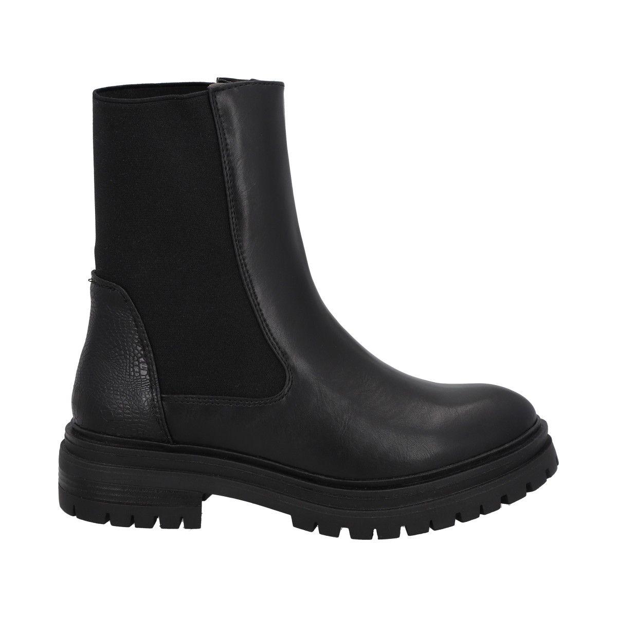 Botin Mujer Negro Tasi  Police-0