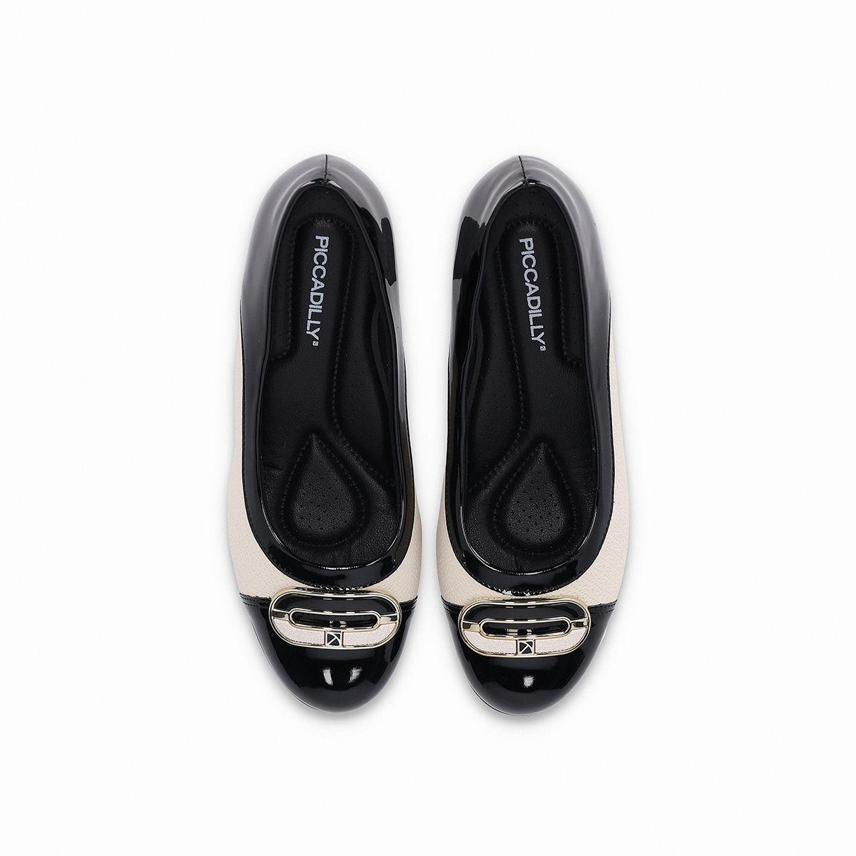 Zapato Laura Negro/Blanco 2 Piccadilly-1