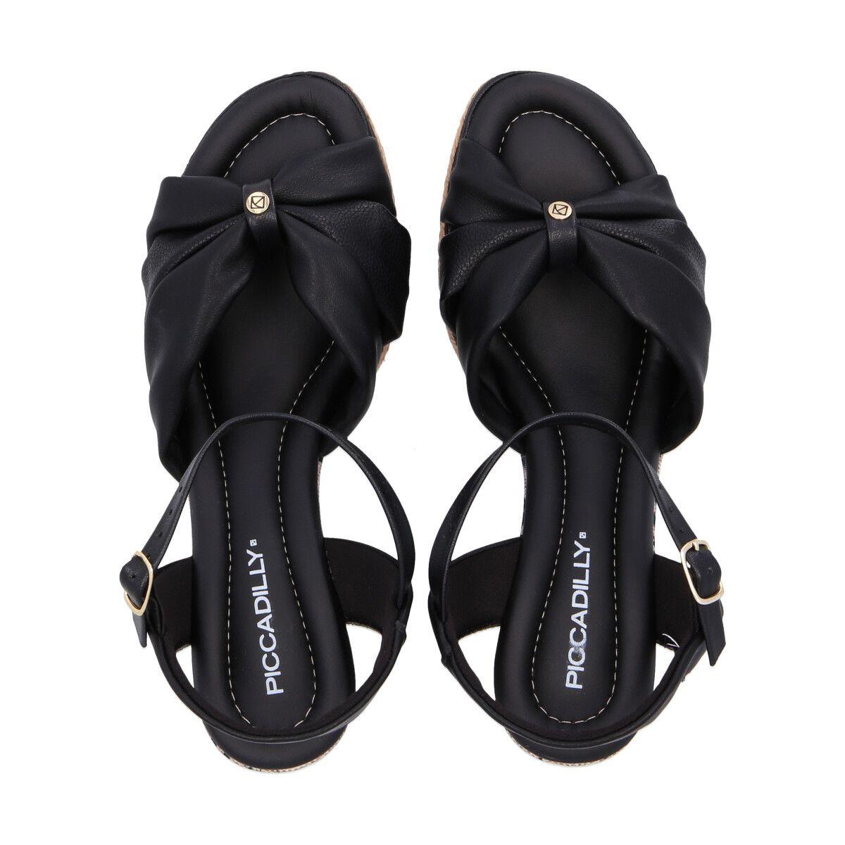 Sandalia  Alice Estampa/Negro Piccadilly-1