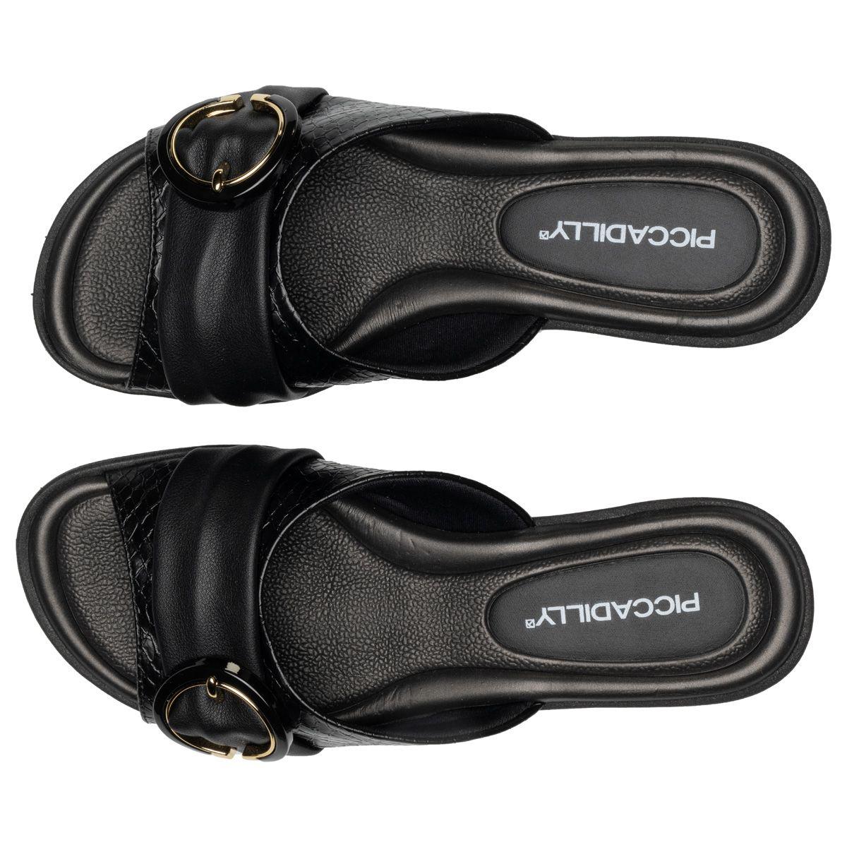 Sandalia Mujer Negro Taila Piccadilly-2
