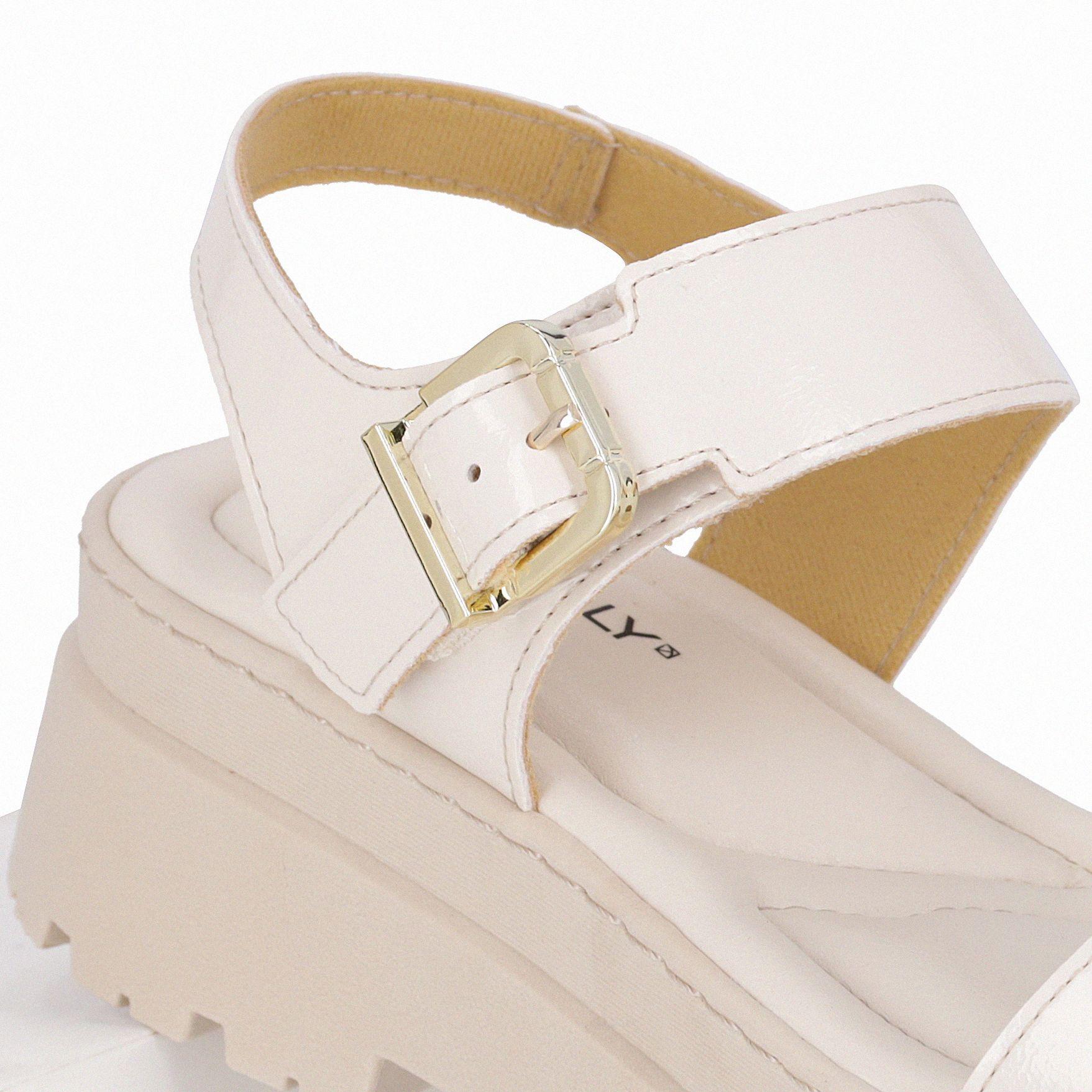 Sandalia Mujer Crema Nathalia 402 Piccadilly-4