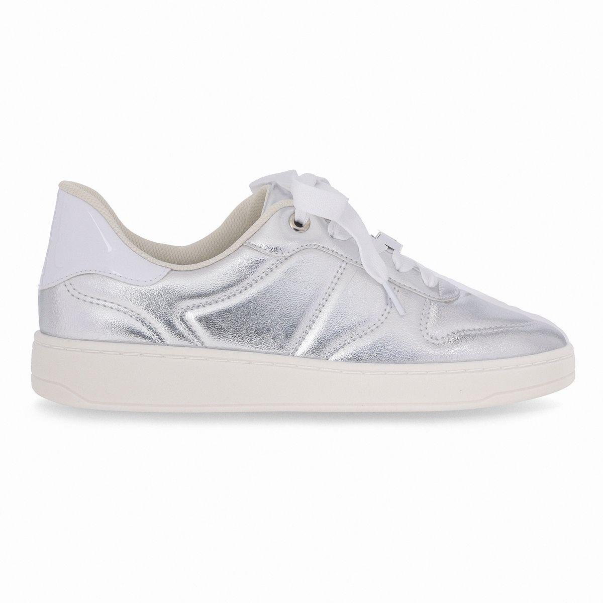 Zapatilla Mujer Plata  Beta Piccadilly-0