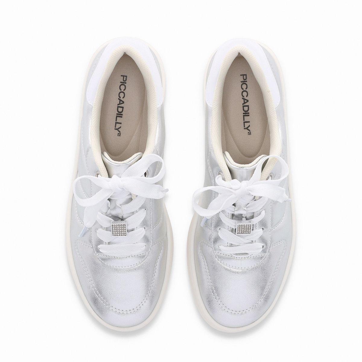 Zapatilla Mujer Plata  Beta Piccadilly-1