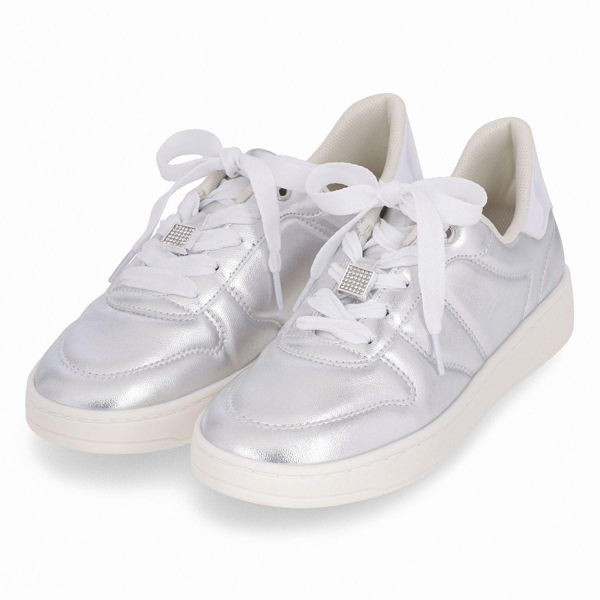 Zapatilla Mujer Plata  Beta Piccadilly-3