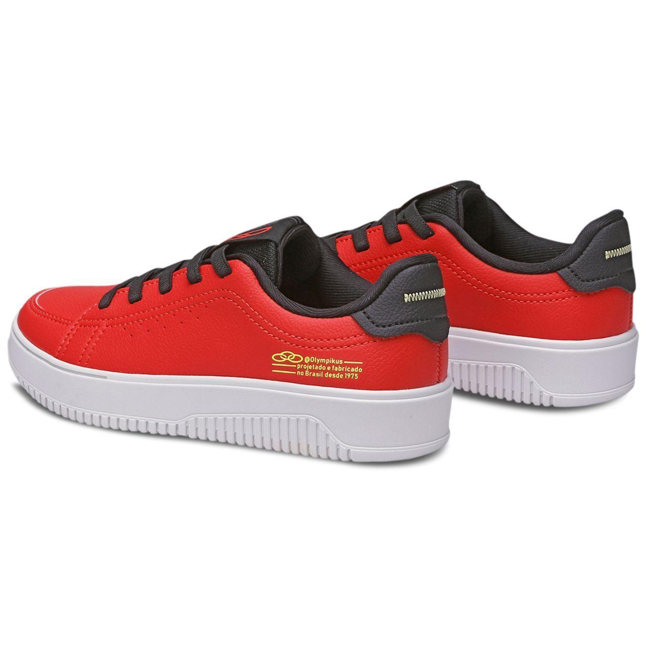 Zapatilla Adolescentes Eros Infantil Rojo-3