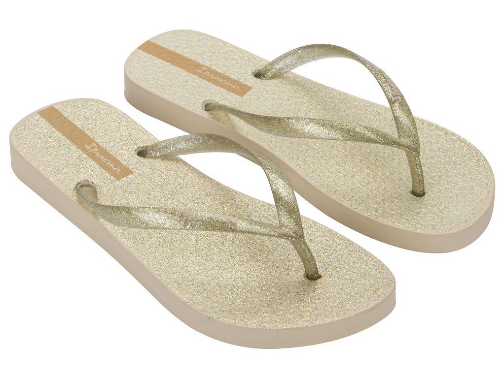 Sandalia Mujer Beige/Oro Glitter Fem Ipanema-0