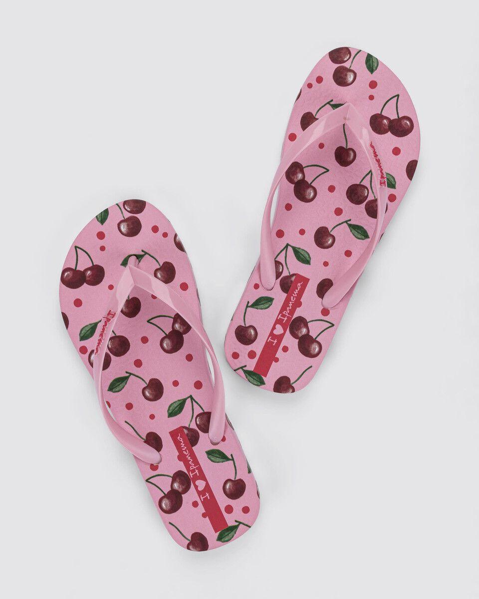 Sandalia Mujer Rosa/RojoTrendy Print Ipanema-1