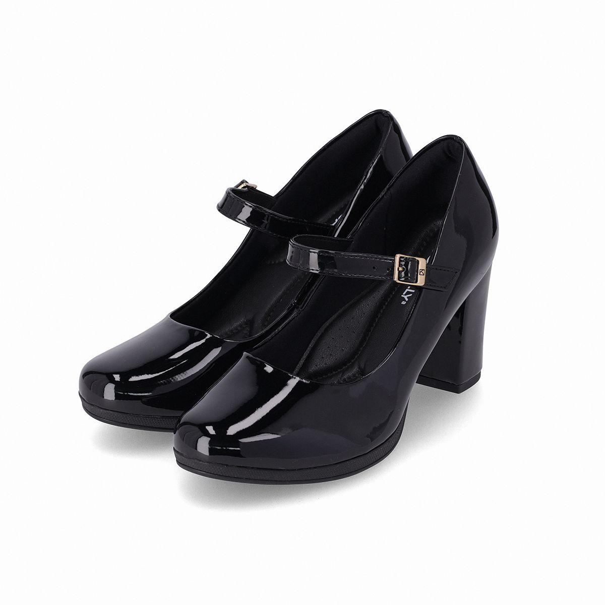 Zapato Mary Jane Deise Negro Piccadilly-0