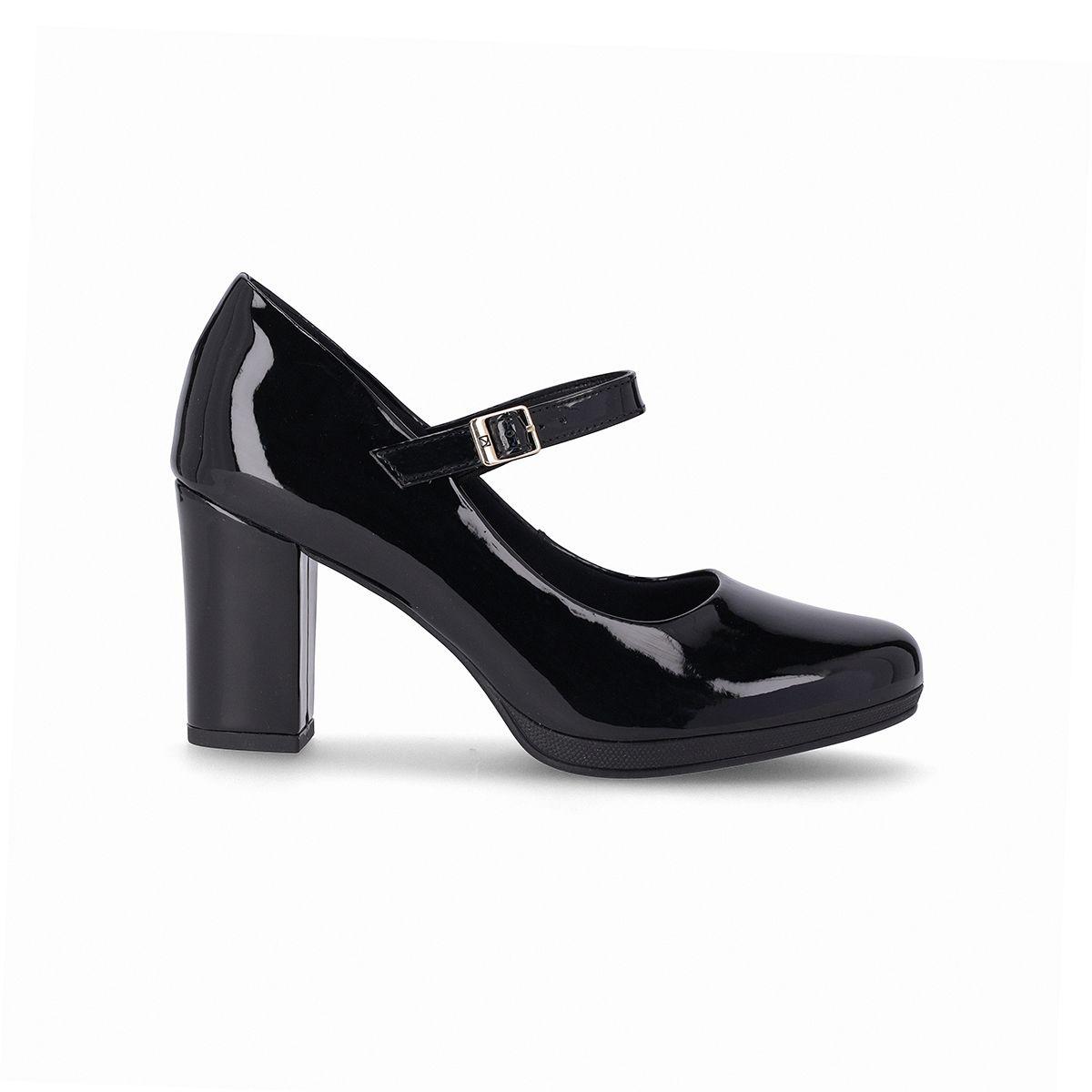 Zapato Mary Jane Deise Negro Piccadilly-1