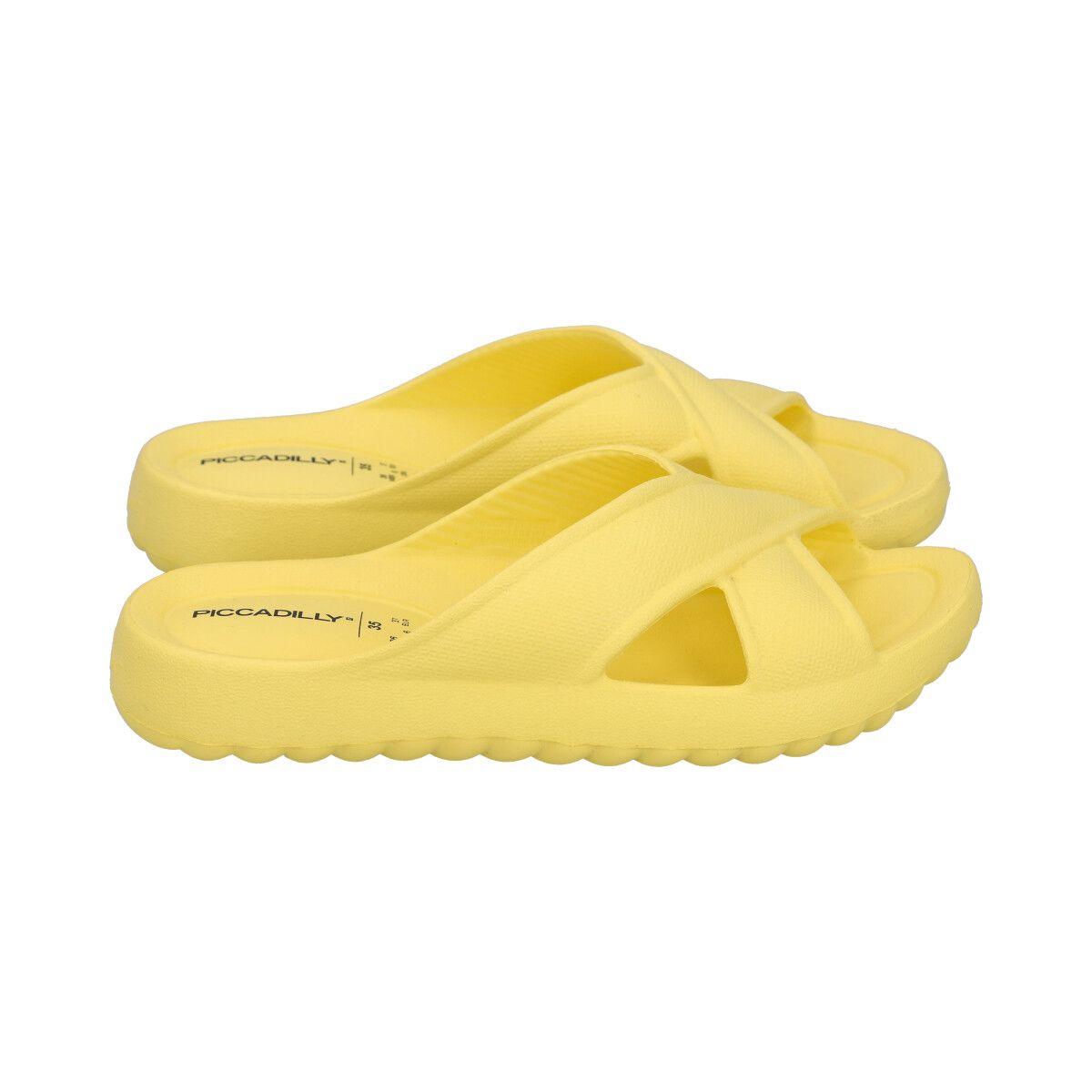 Sandalia Mujer Amarillo Marshmallow Piccadilly-1