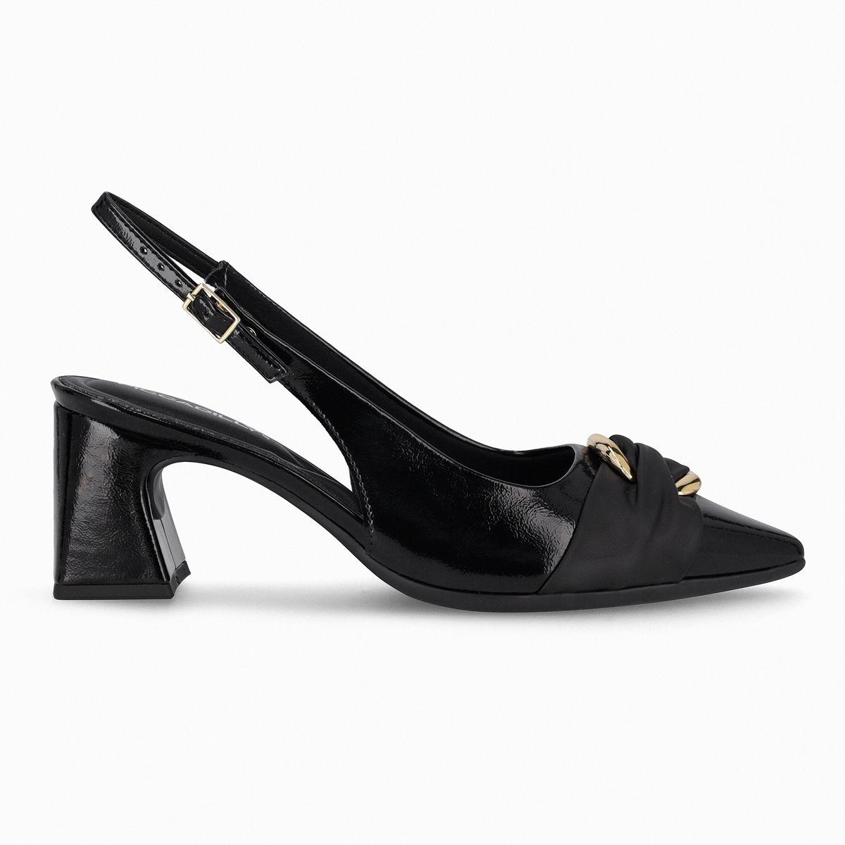 Zapato Mujer Negro/Dorado Irene Piccadilly-0