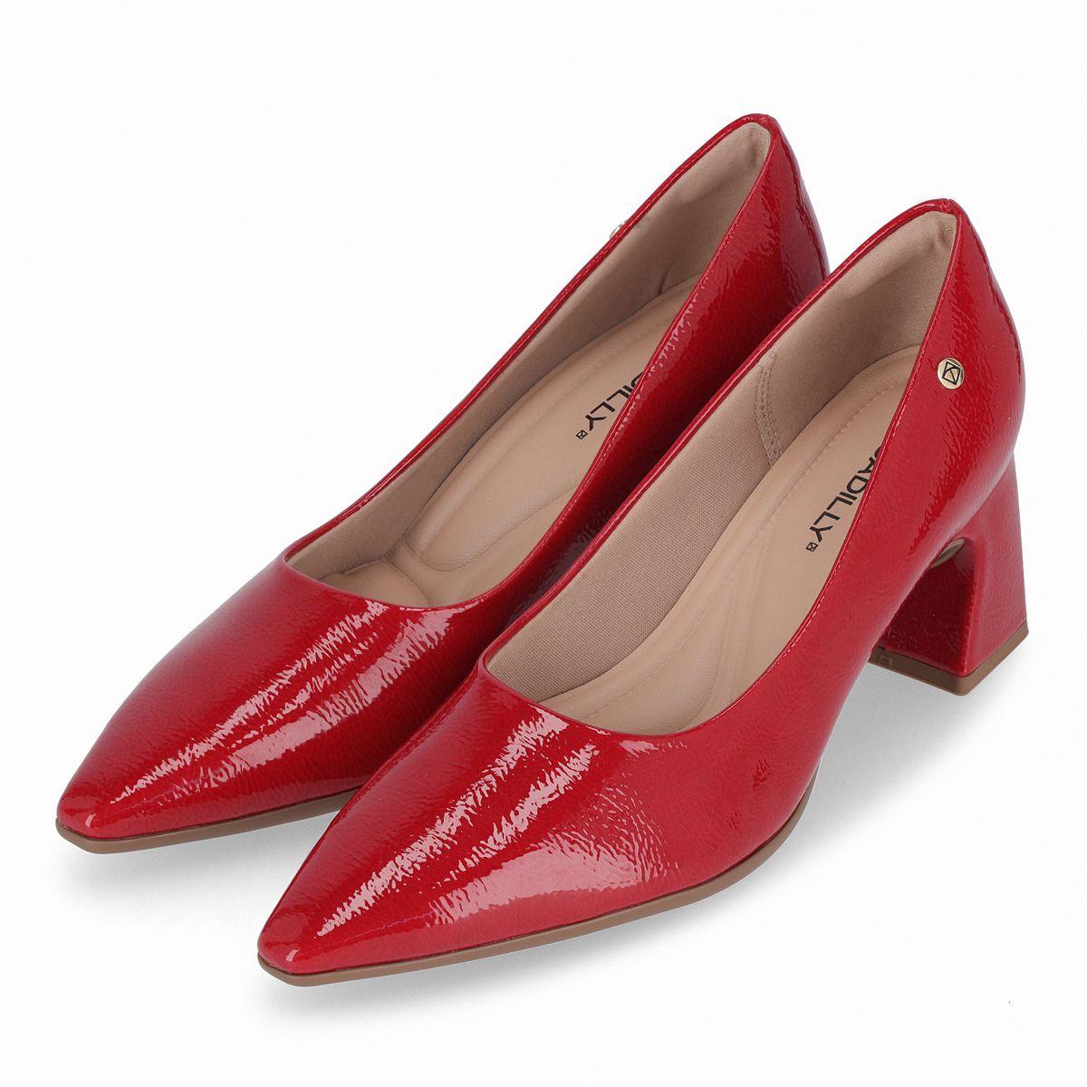 Zapato Mujer Rojo/Charol Irene Piccadilly-2