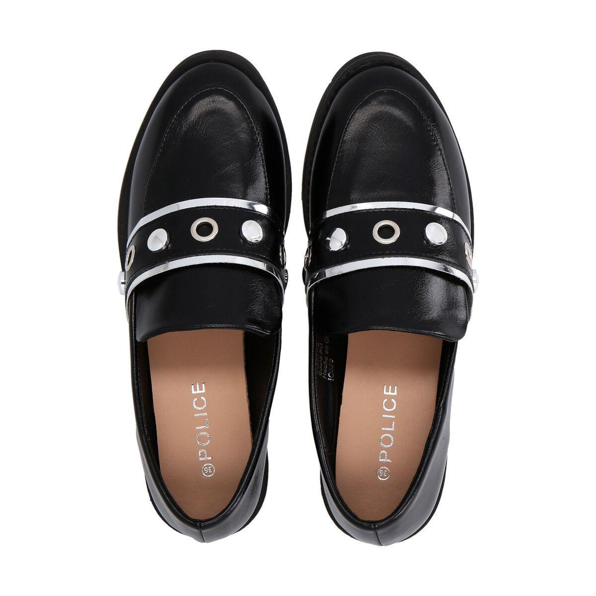 Zapato Mujer Negro Anton 29  Police-1