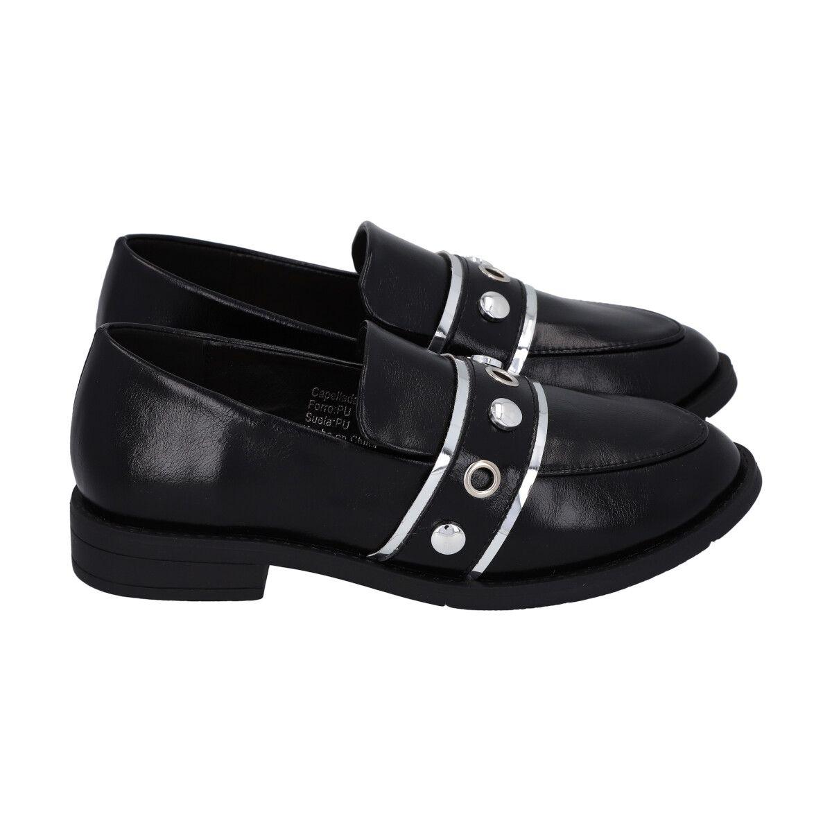Zapato Mujer Negro Anton 29  Police-2