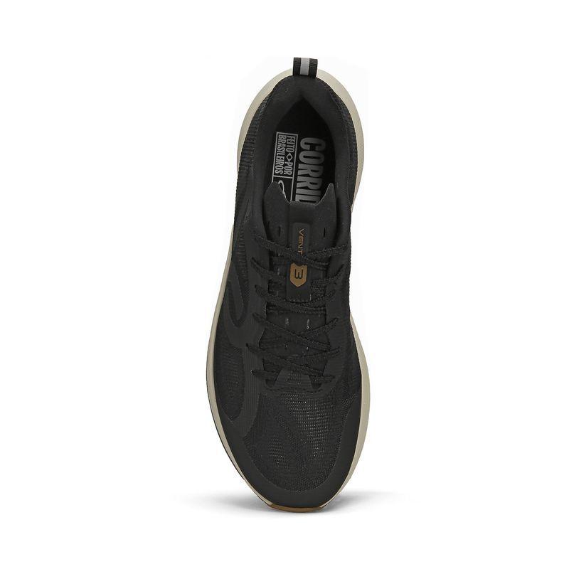 Zapatilla Running Mujer CORRE VENTO 3 Negro/Gris-3