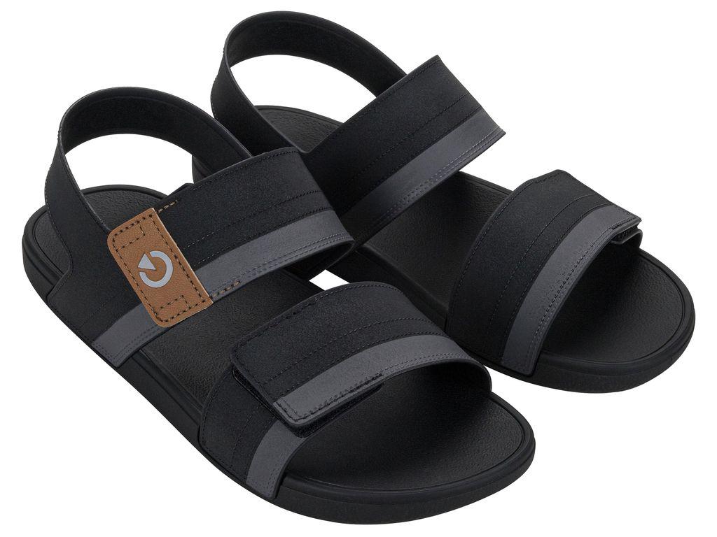 Sandalia Hombre Negro/Gris Dakar Sand Cartago-1