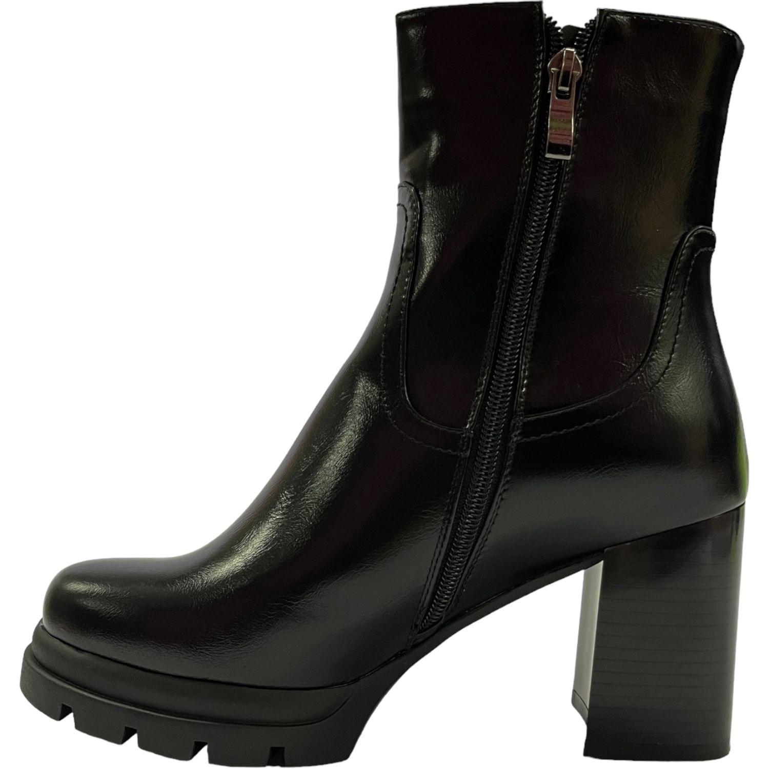 Botin Mujer Negro Bilbao Detogni-2