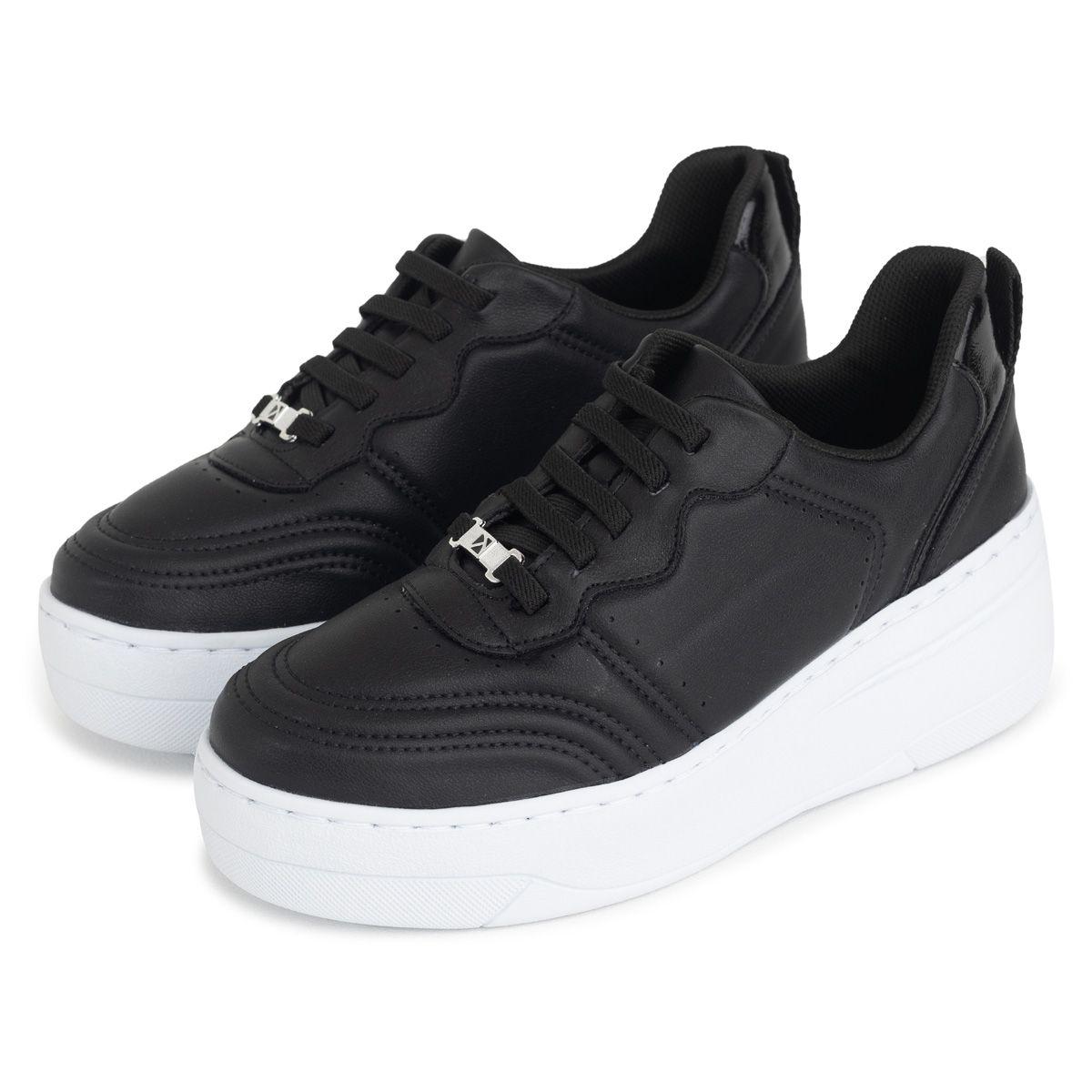Zapatilla Mujer Negro Morgana Piccadilly-1