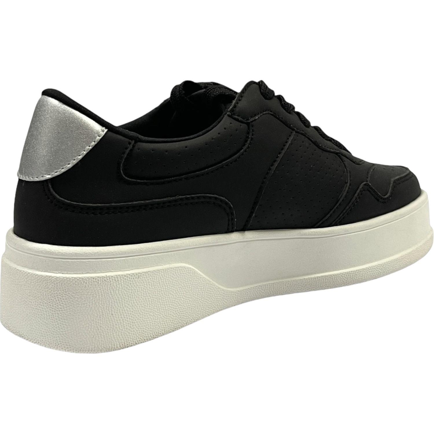 Zapatilla Mujer Negro Chic Detogni-2