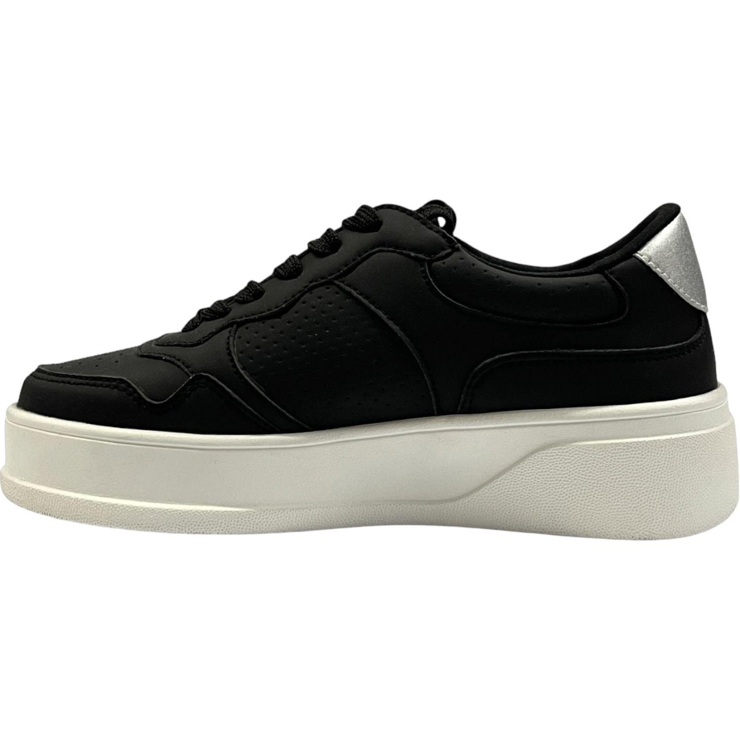 Zapatilla Mujer Negro Chic Detogni-3