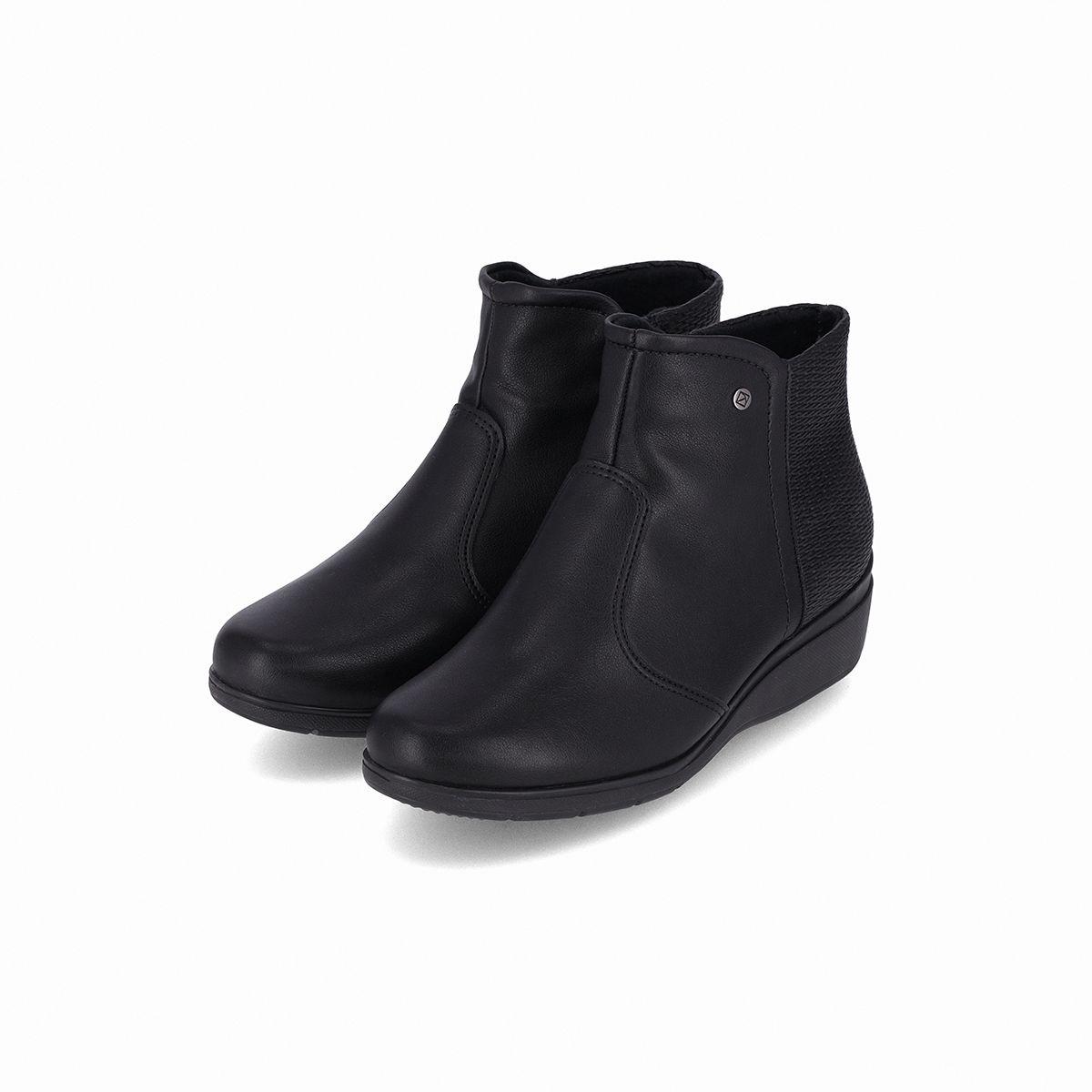 Bota Mujer Anabela Beth Negro 250 Piccadilly-2