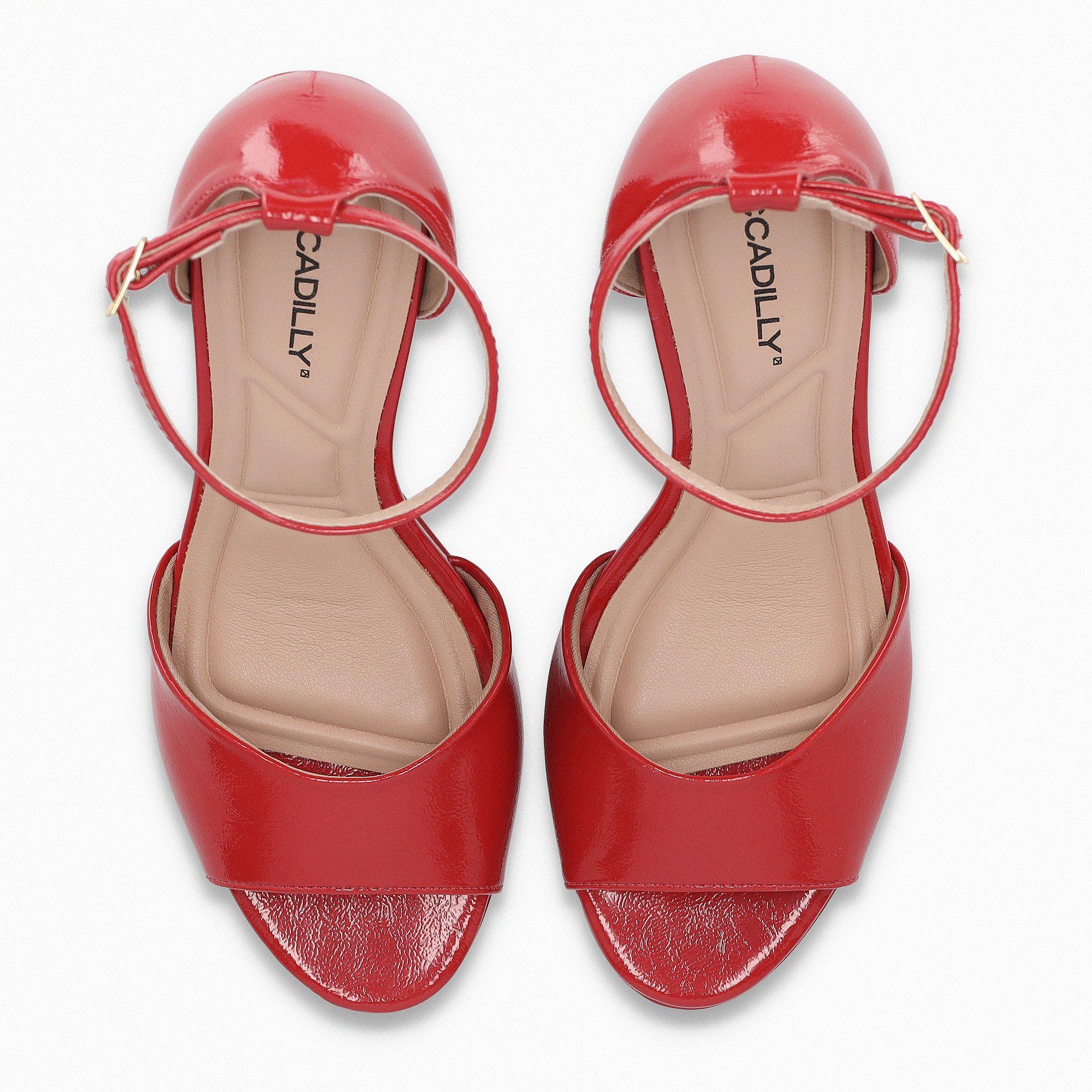 Sandalia Mujer Rojo/Charol Cristine 319 Piccadilly-2