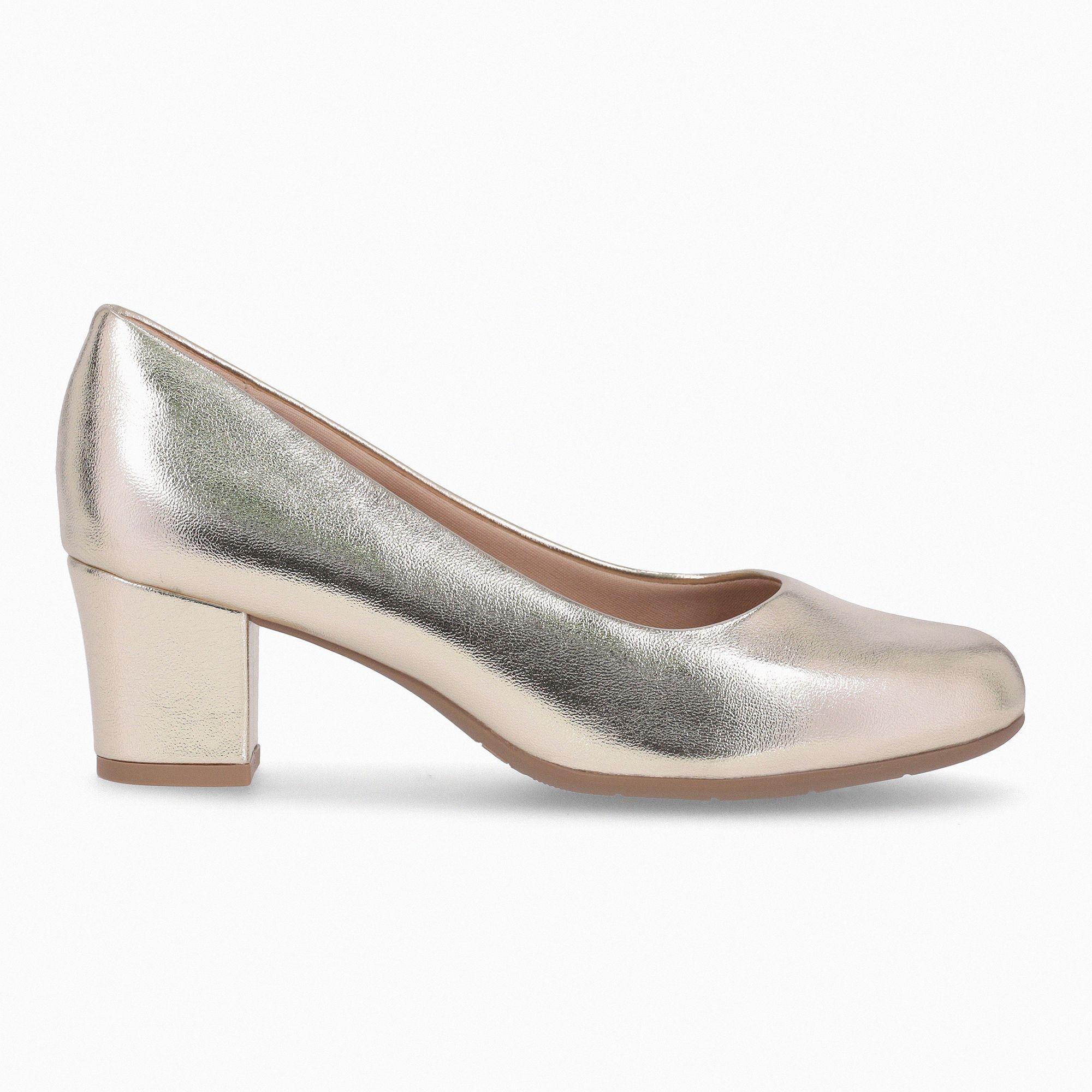 Zapato Mujer Dorado Laura Piccadilly-0