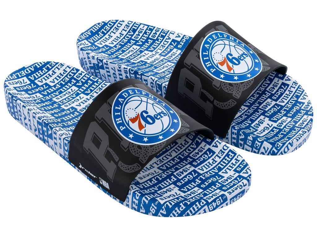 Sandalia Hombre Negro/Azul Phila  Rider-1