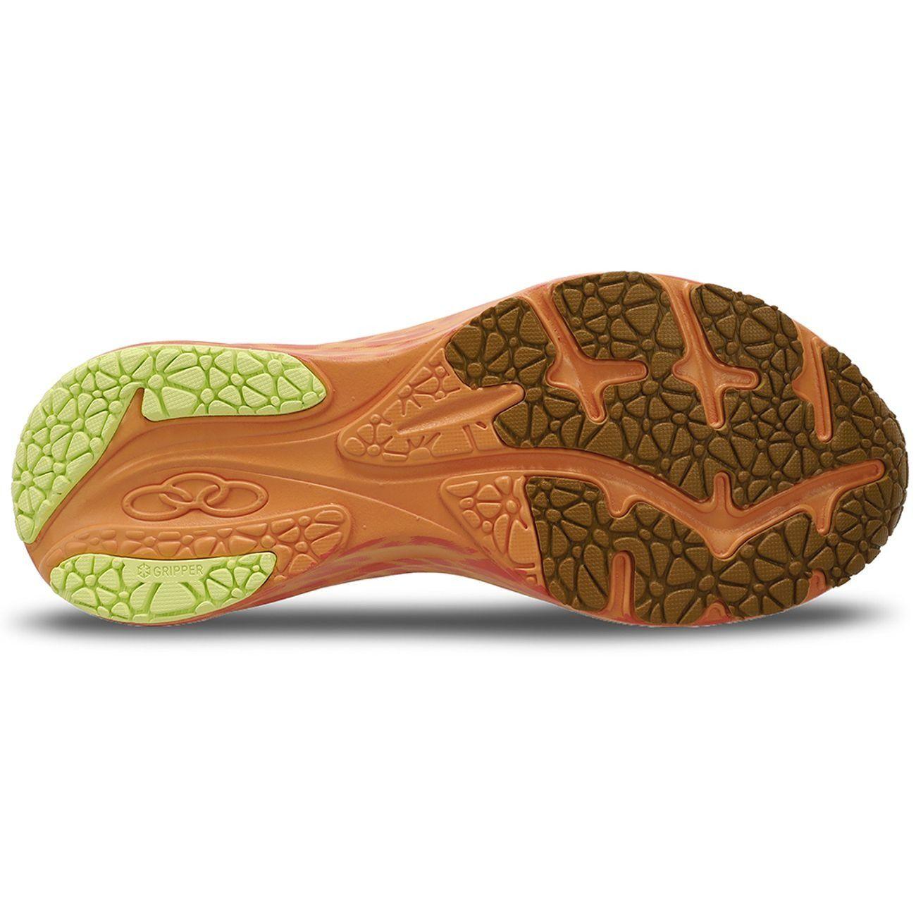 Zapatilla Running Hombre Corre 4 Naranja Tigre-5