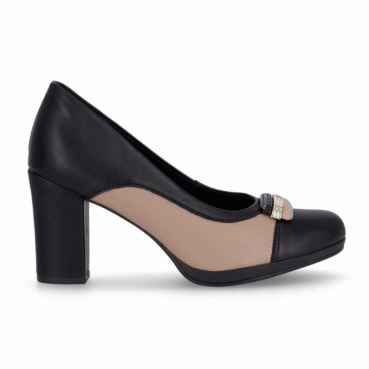 Zapato Mujer Negro/Nude Deise 013 Piccadilly-0