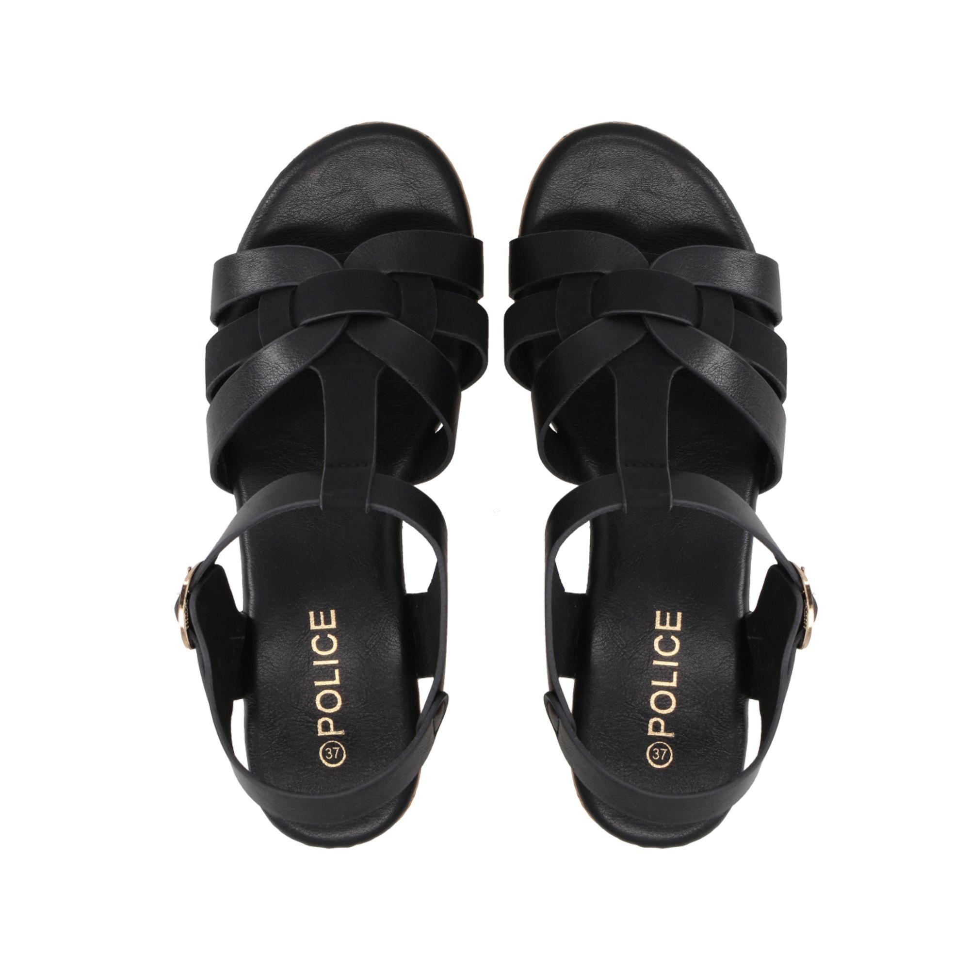 Sandalia Mujer Negro Olivia Police-1