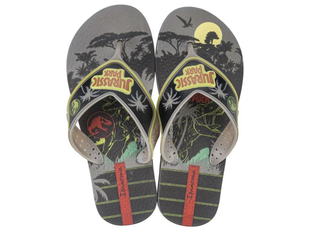 Sandalia Infantil Gris Jurassic Park Ipanema-0