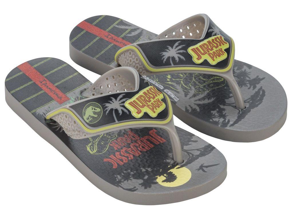 Sandalia Infantil Gris Jurassic Park Ipanema-1