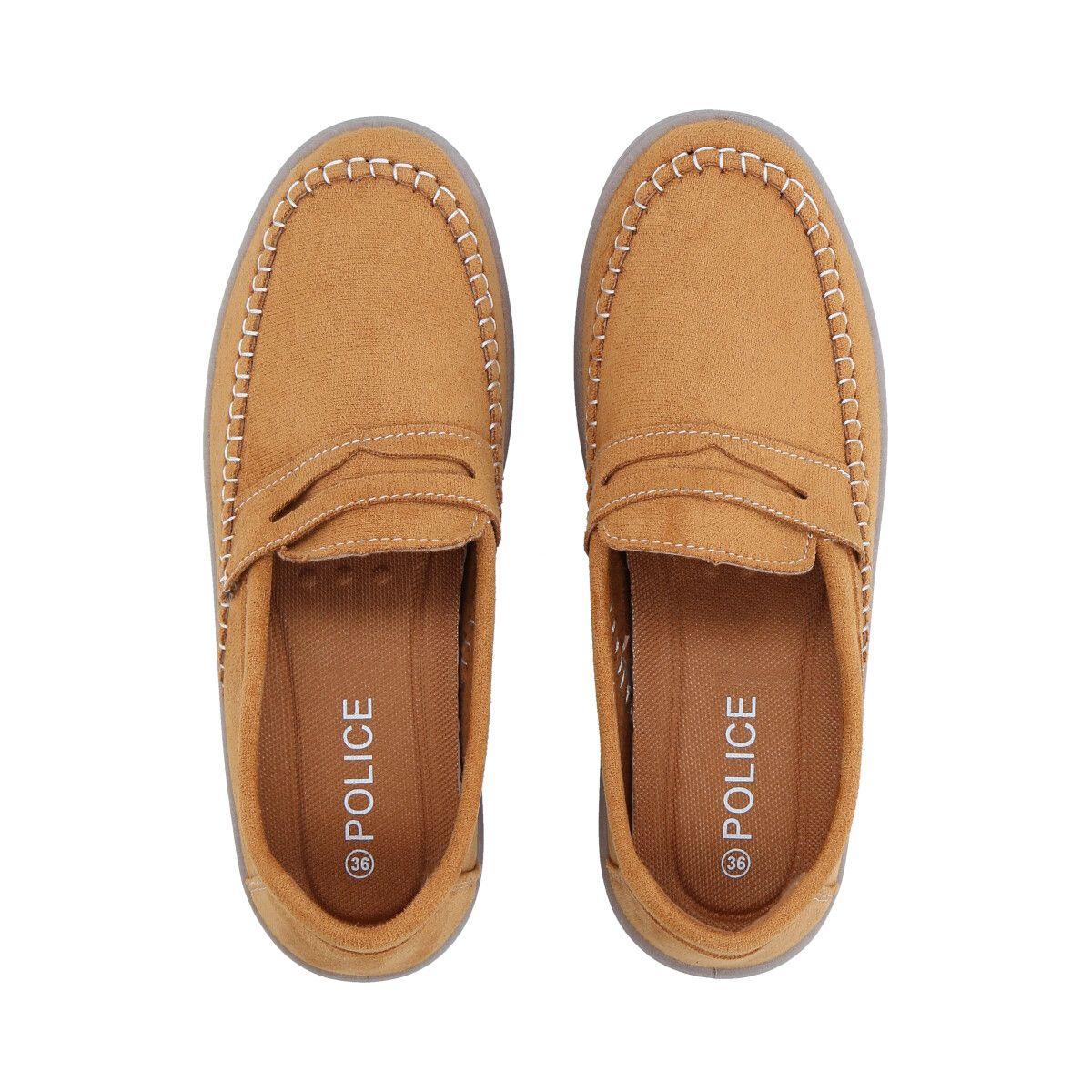Mocasín Mujer Camel Sole Police-1